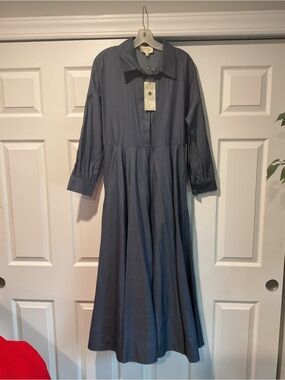Tuckernuck | Dresses | Tuckernuck Navy Crepe Royal Shirt Dress Nwt Has  Pockets Xxxl | Poshmark